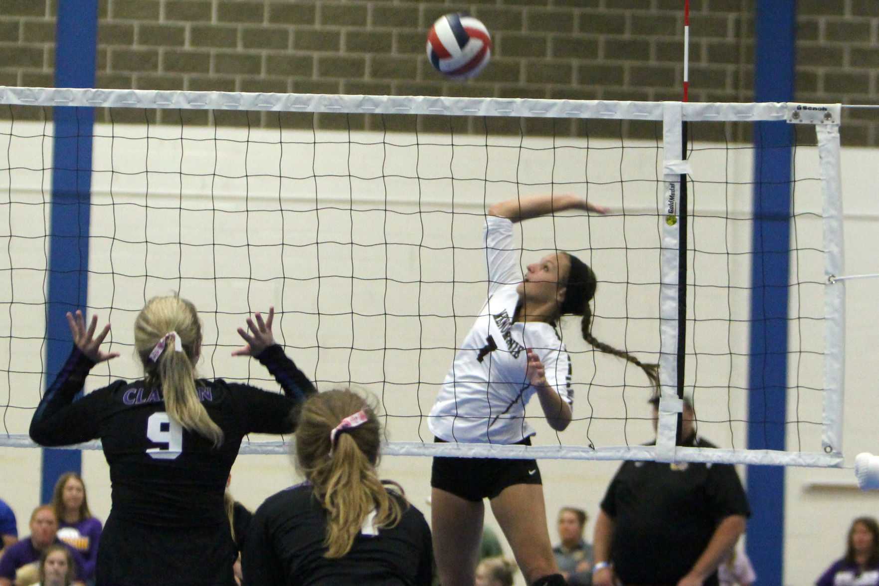 Prep volleyball sprawl at UW-Stout 8-31-19